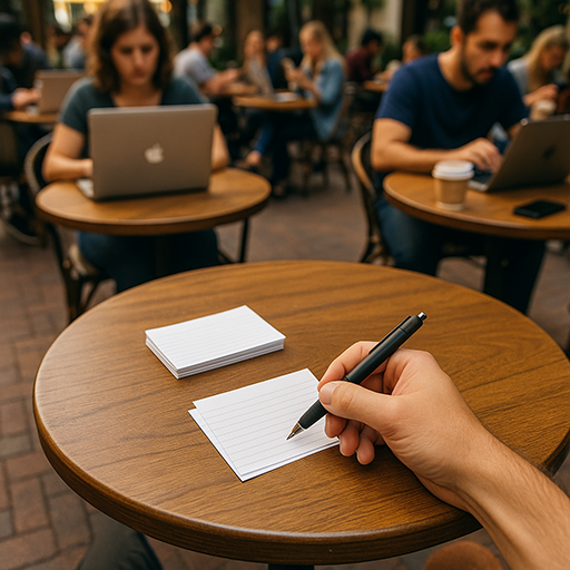 Card by Card- Why Thinking Analog Still Matters